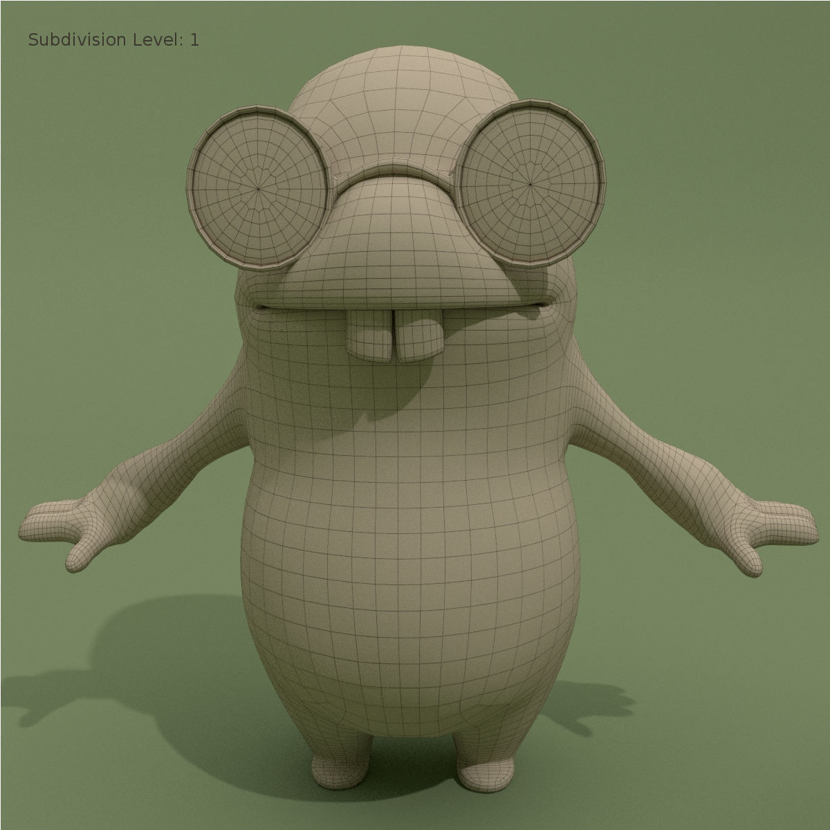 Chars Collection monster 3D model_118