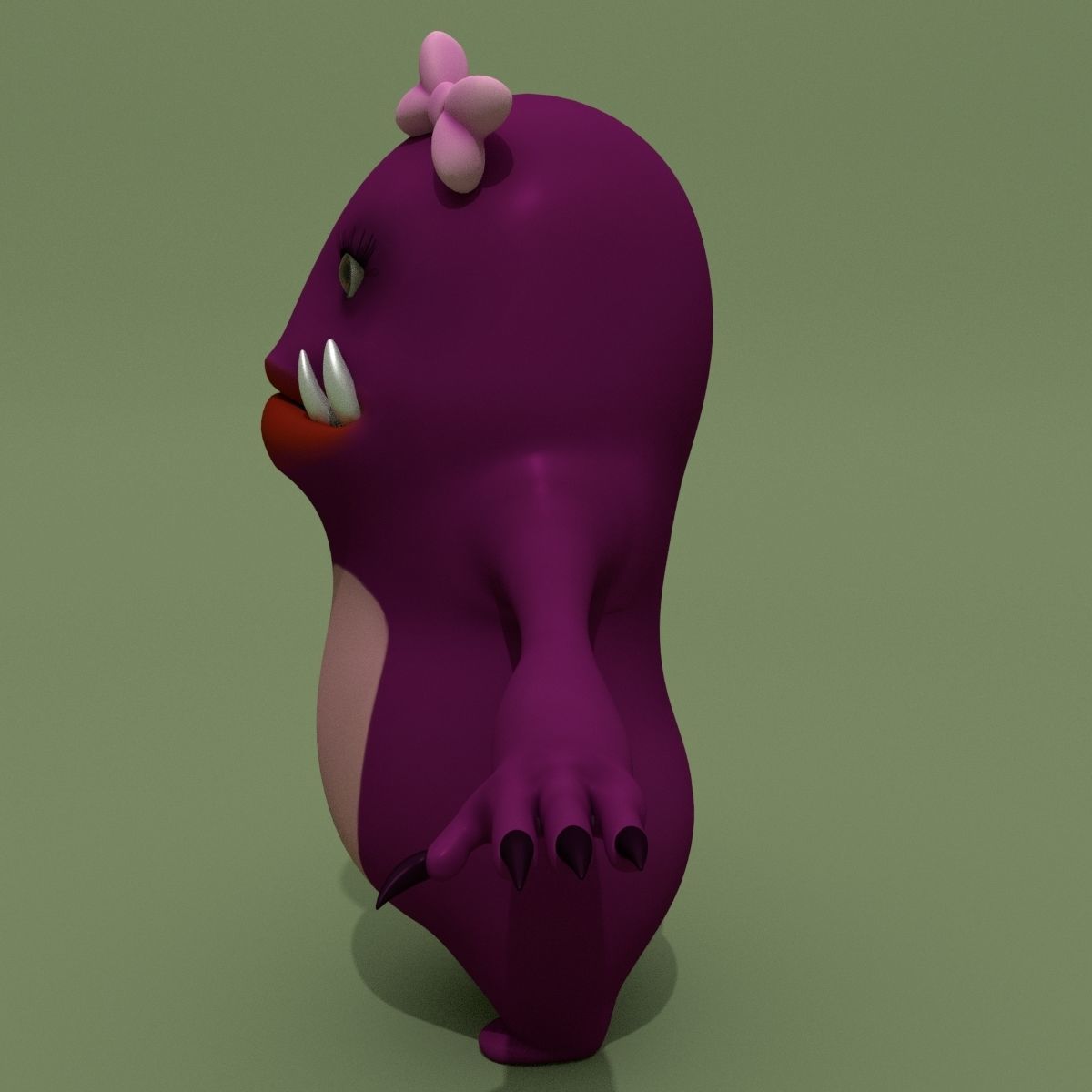 Chars Collection monster 3D model_34