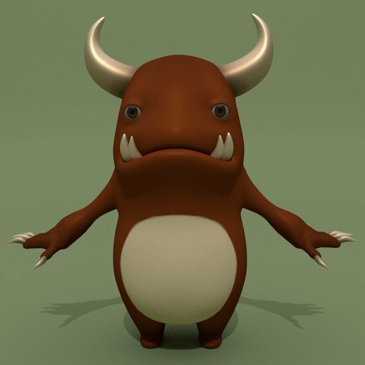Chars Collection monster 3D model_64