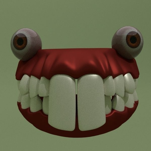 Chars Collection monster 3D model_116
