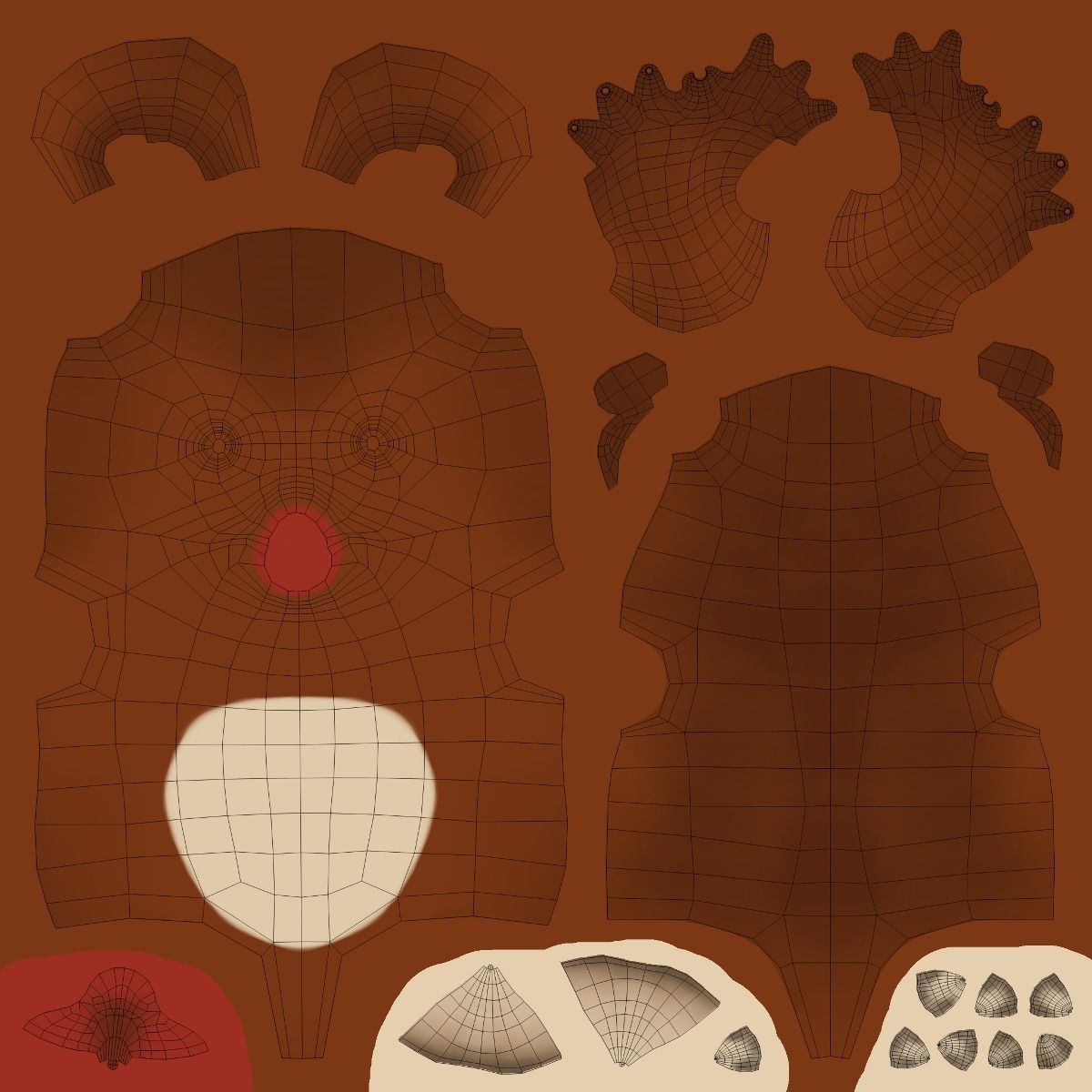 Chars Collection monster 3D model_72