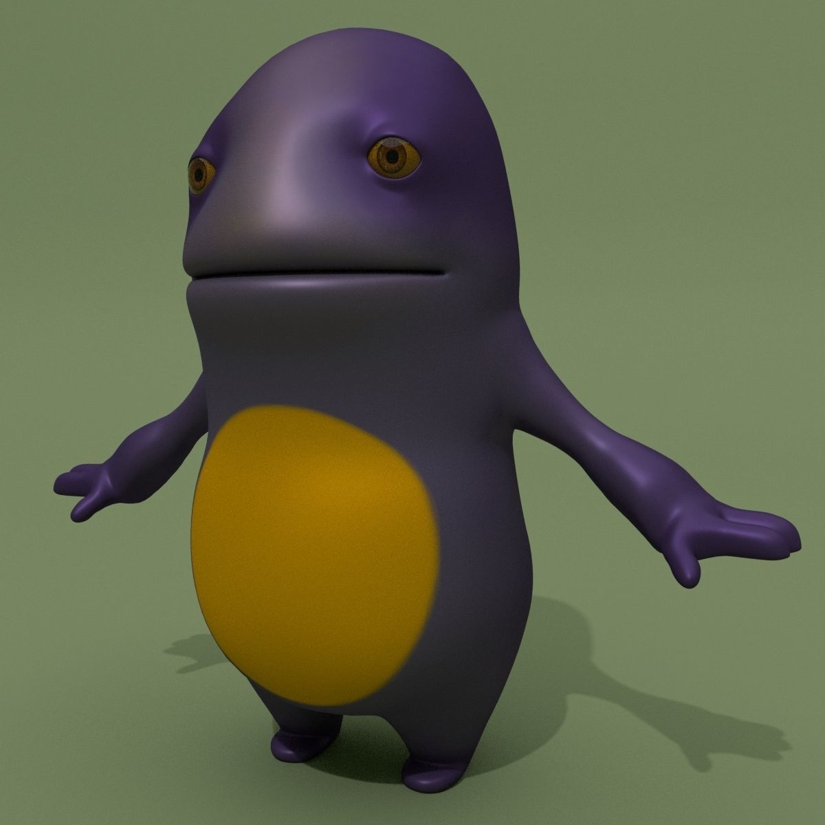 Chars Collection monster 3D model_100