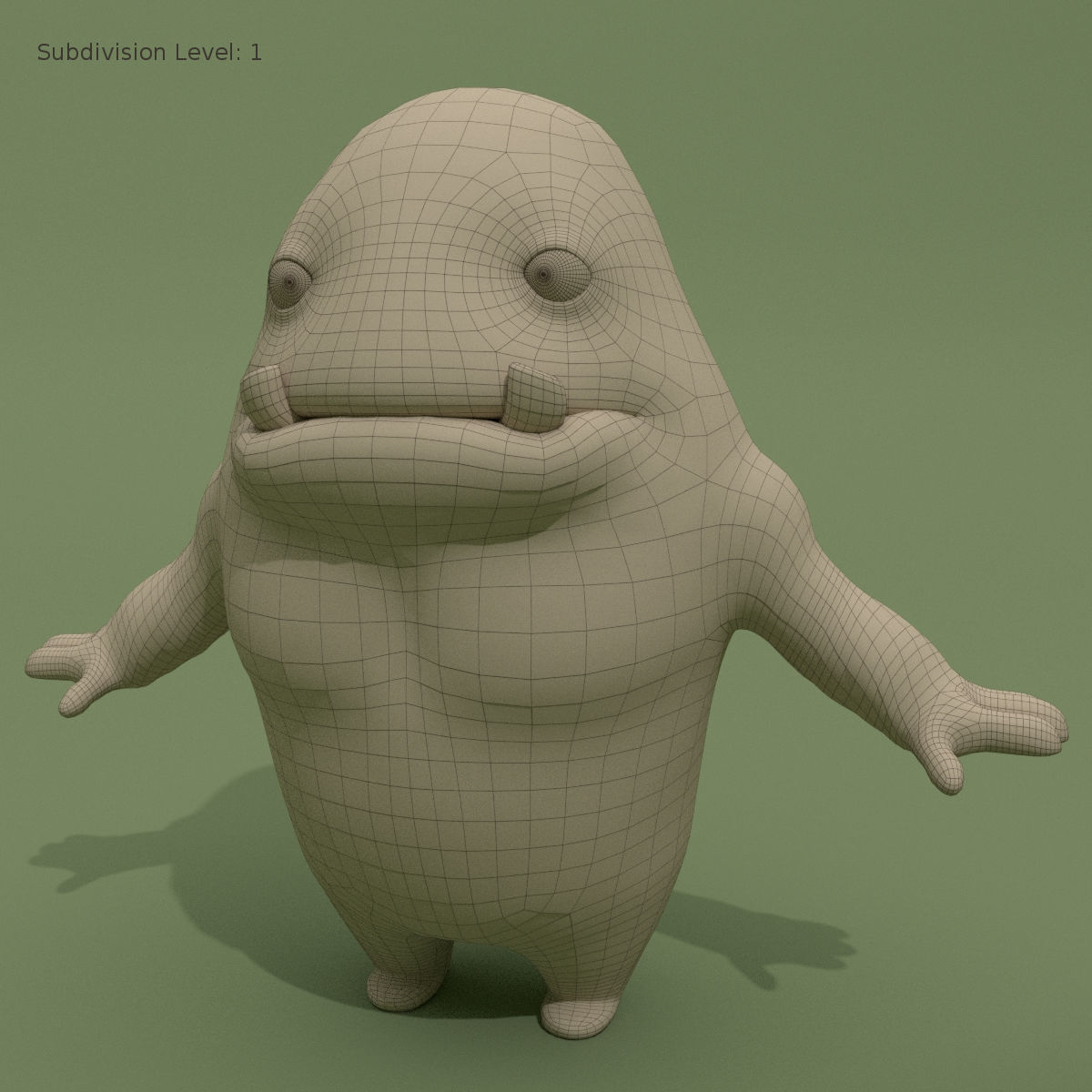 Chars Collection monster 3D model_58