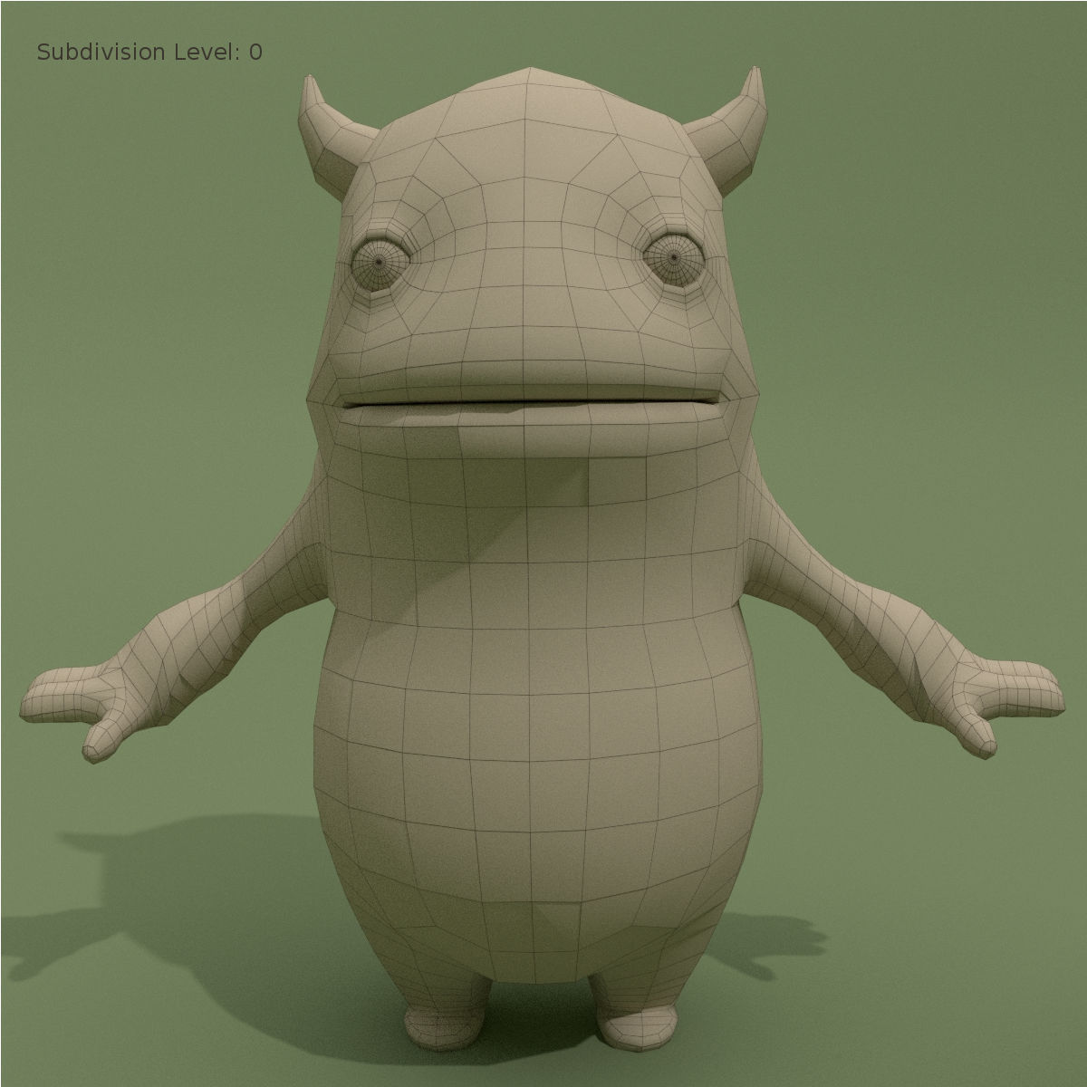 Chars Collection monster 3D model_87