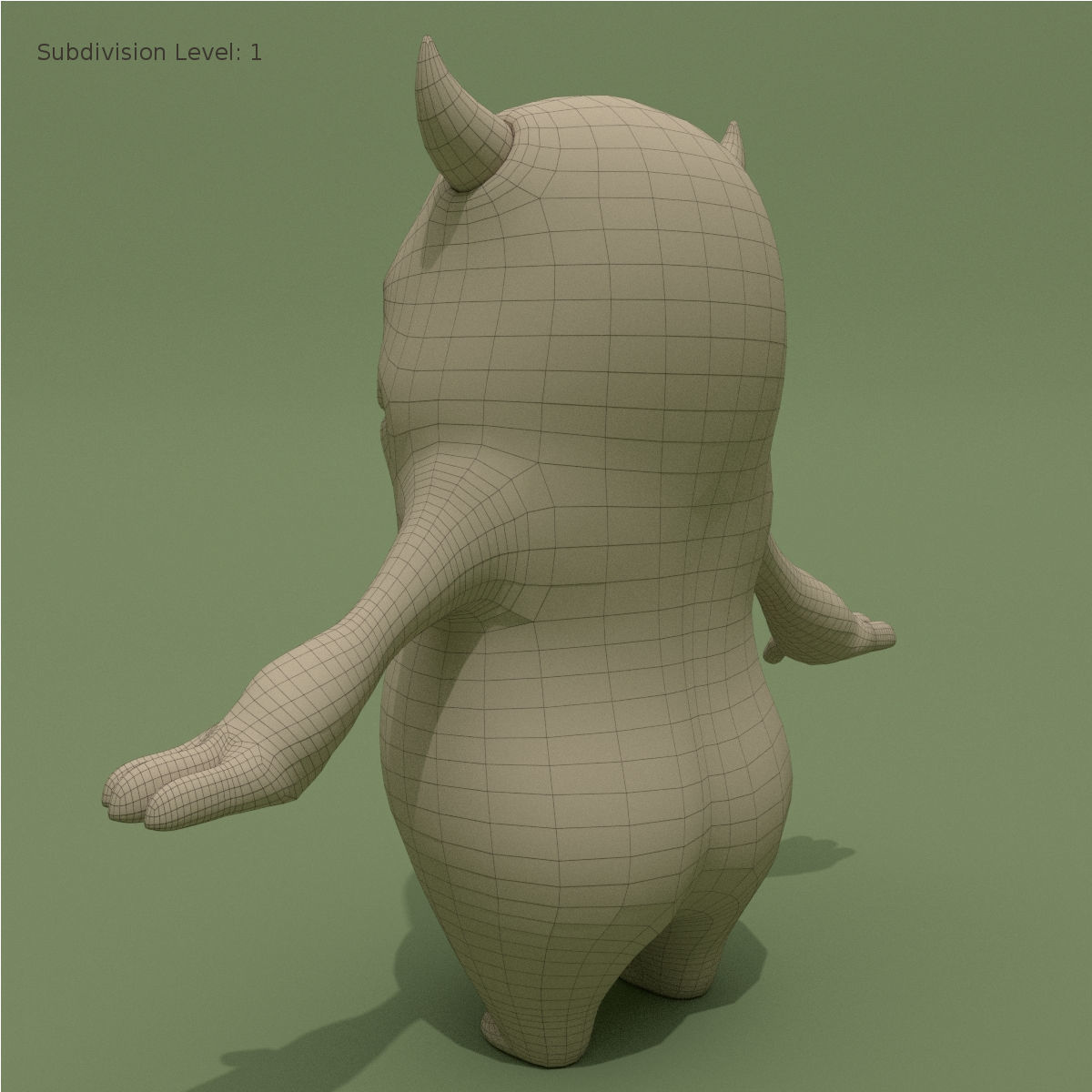 Chars Collection monster 3D model_90
