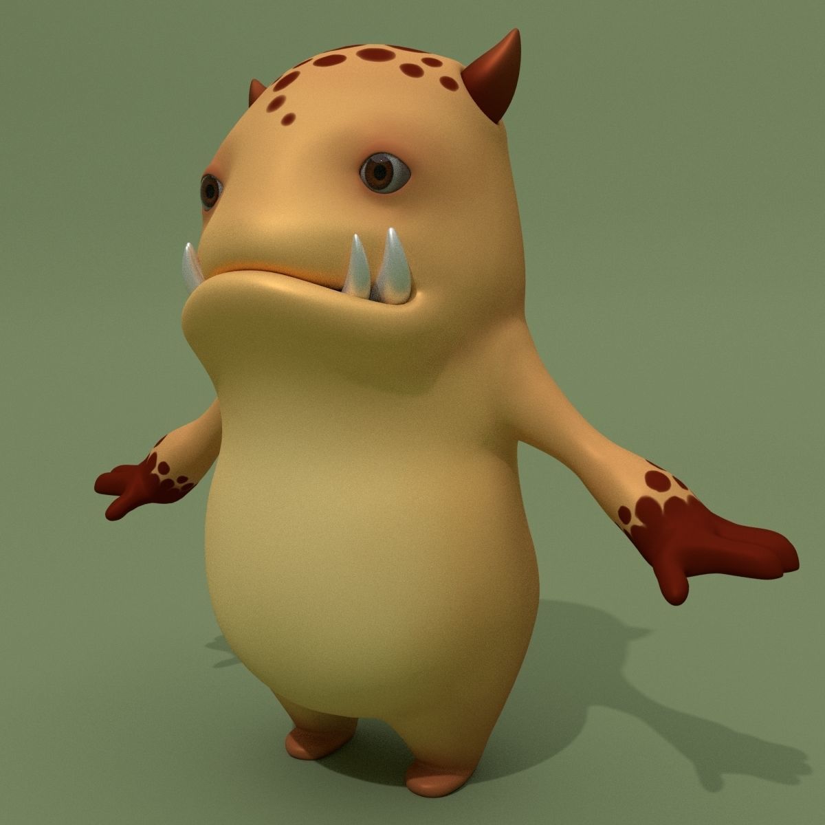 Chars Collection monster 3D model_10