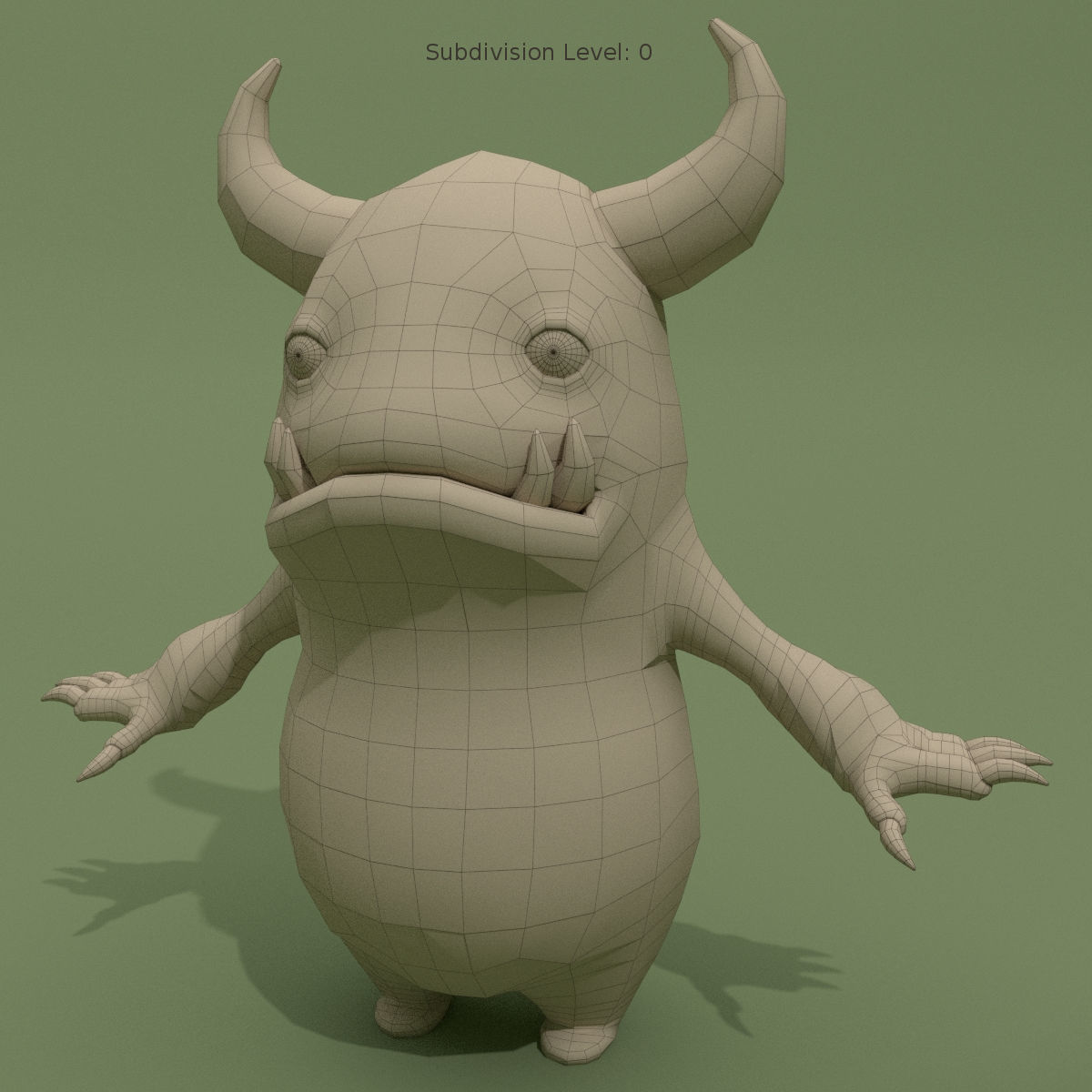 Chars Collection monster 3D model_73