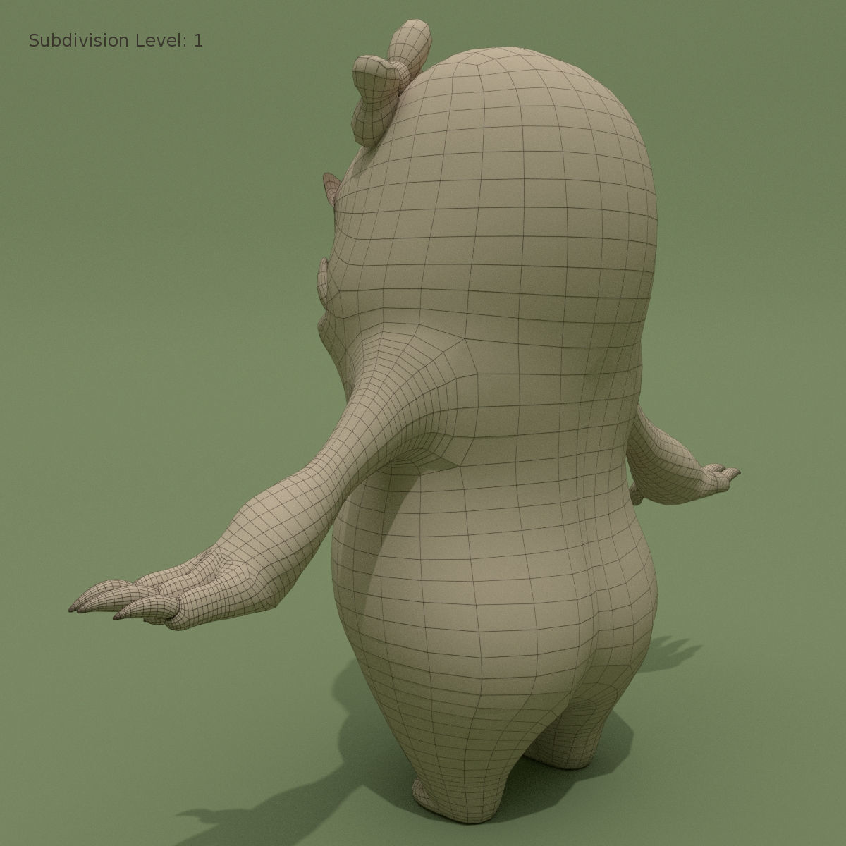 Chars Collection monster 3D model_45
