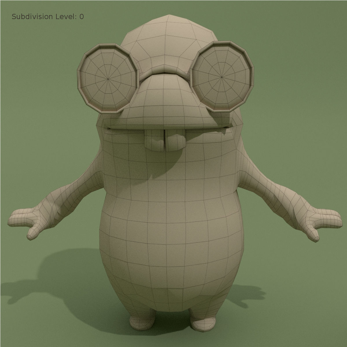 Chars Collection monster 3D model_117