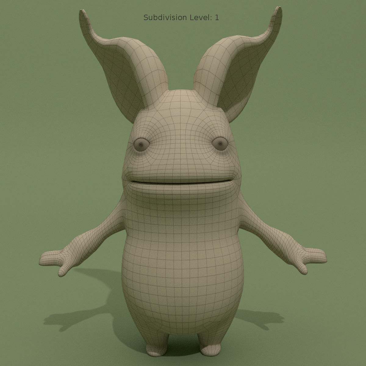 Chars Collection monster 3D model_133