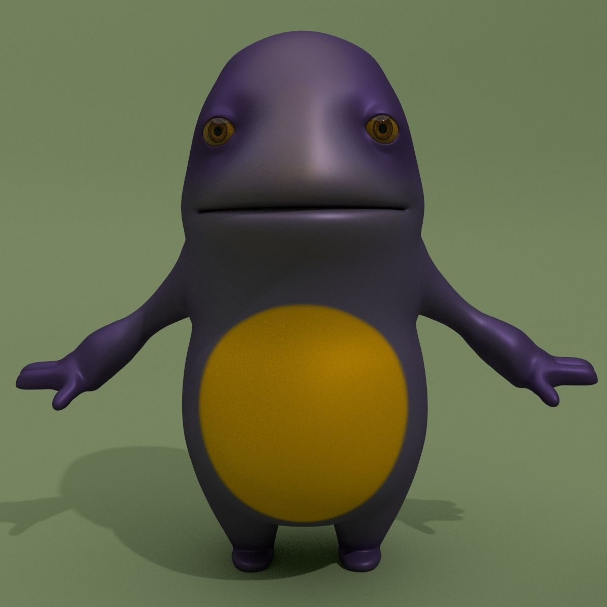 Chars Collection monster 3D model_93