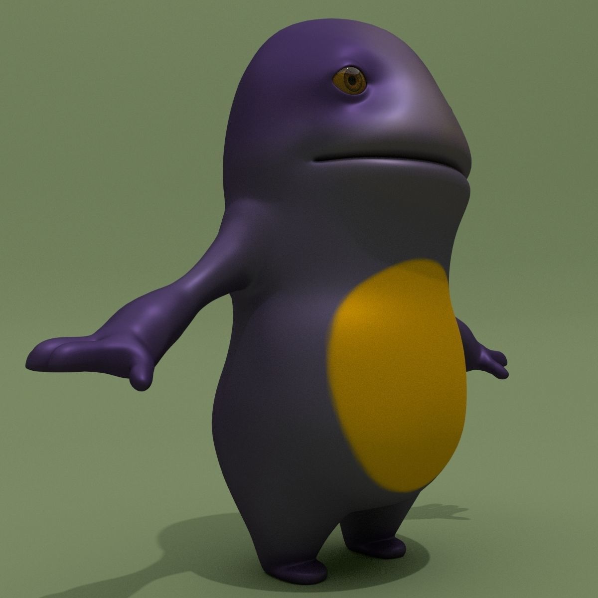 Chars Collection monster 3D model_94