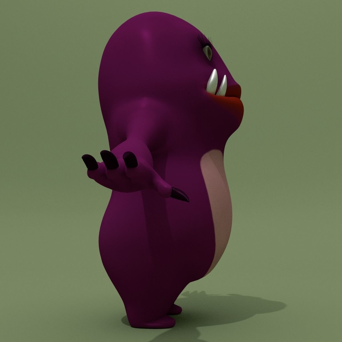 Chars Collection monster 3D model_38
