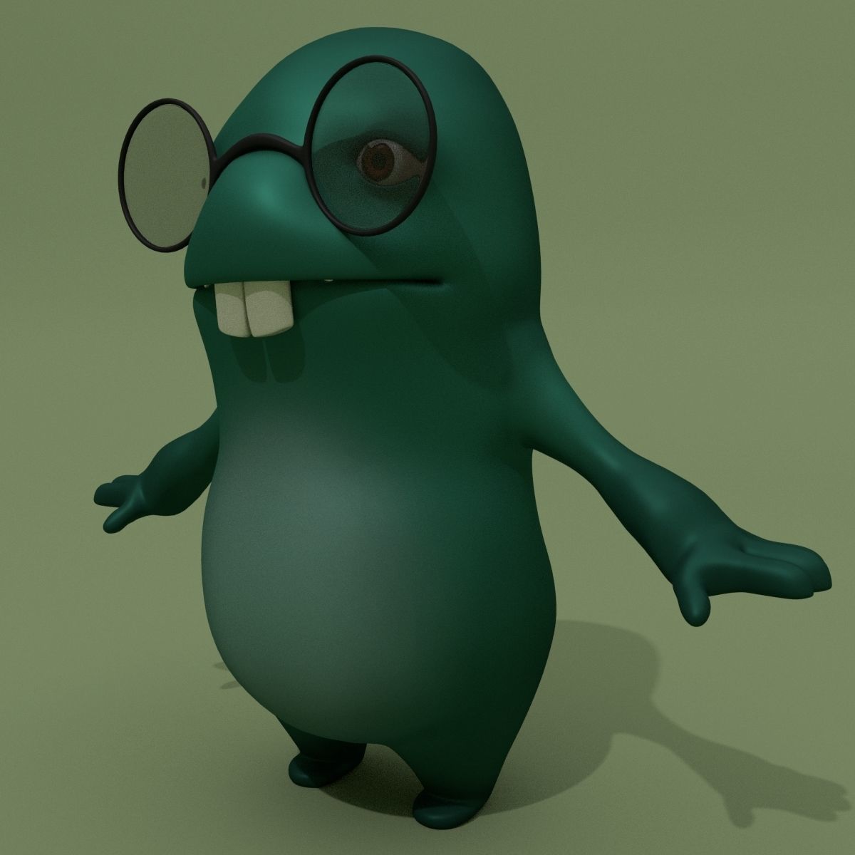 Chars Collection monster 3D model_115
