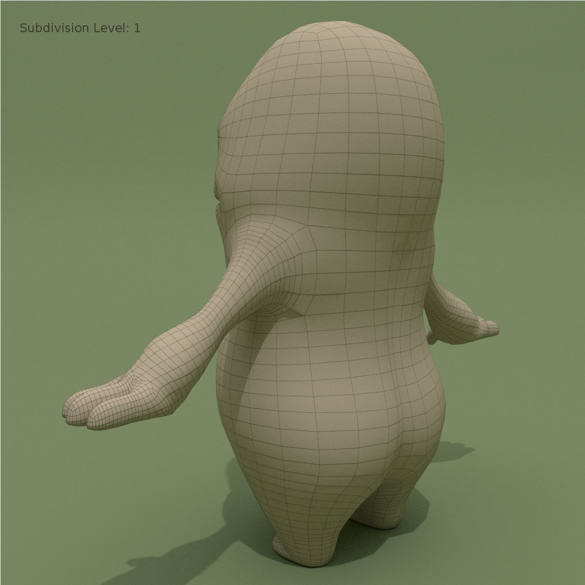 Chars Collection monster 3D model_105