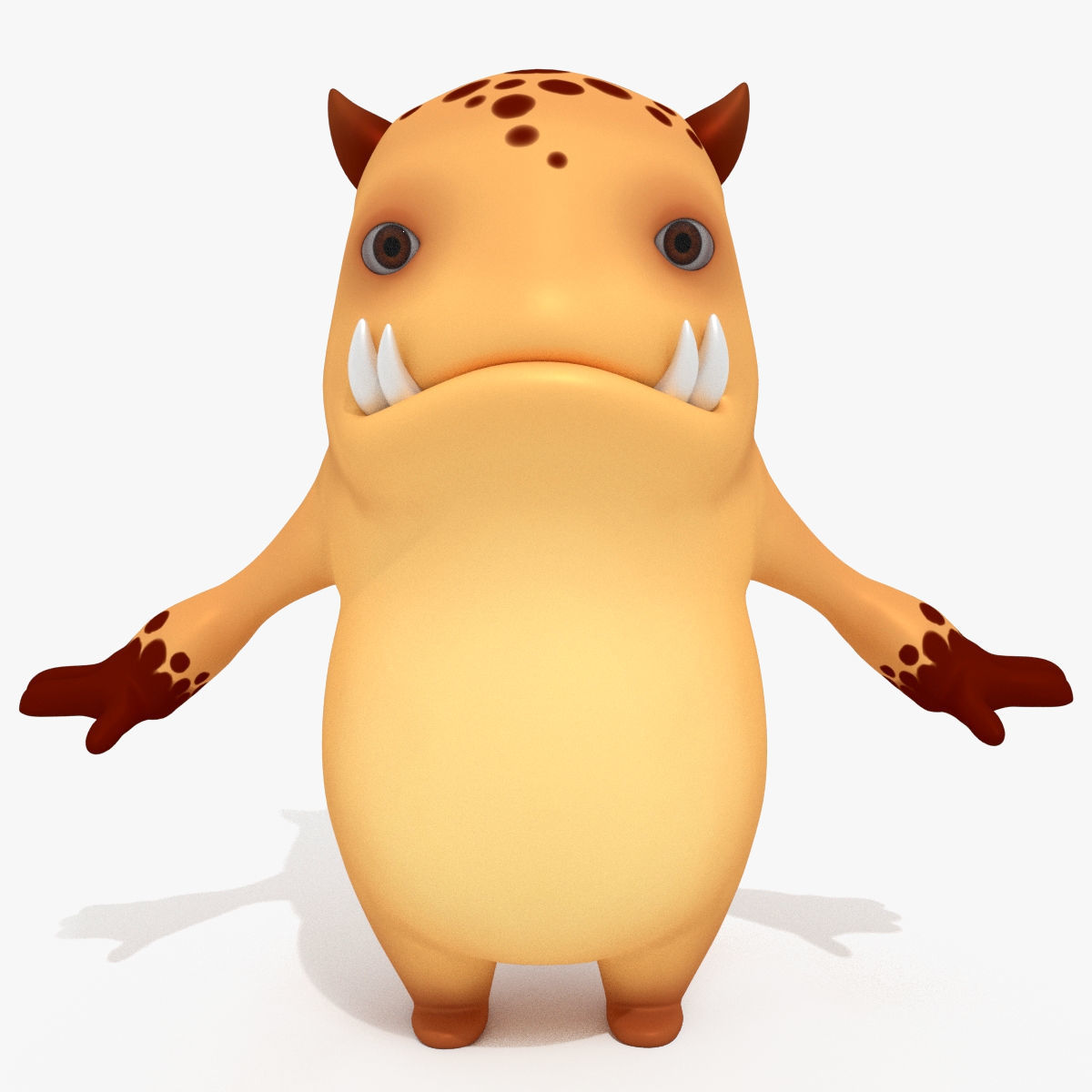 Chars Collection monster 3D model_2