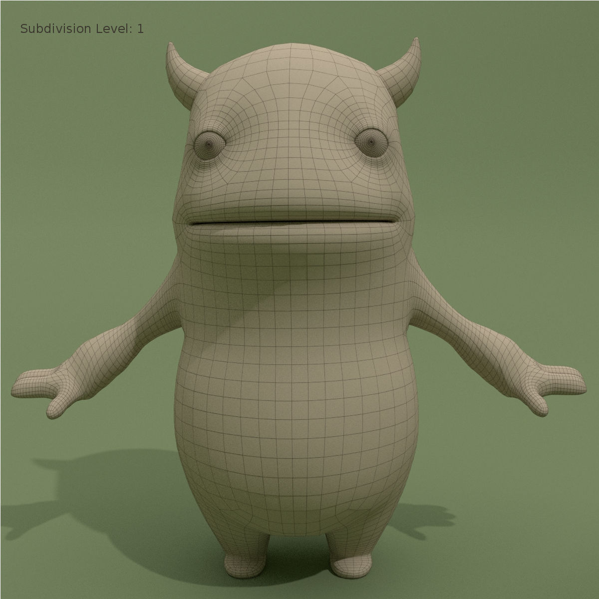 Chars Collection monster 3D model_88