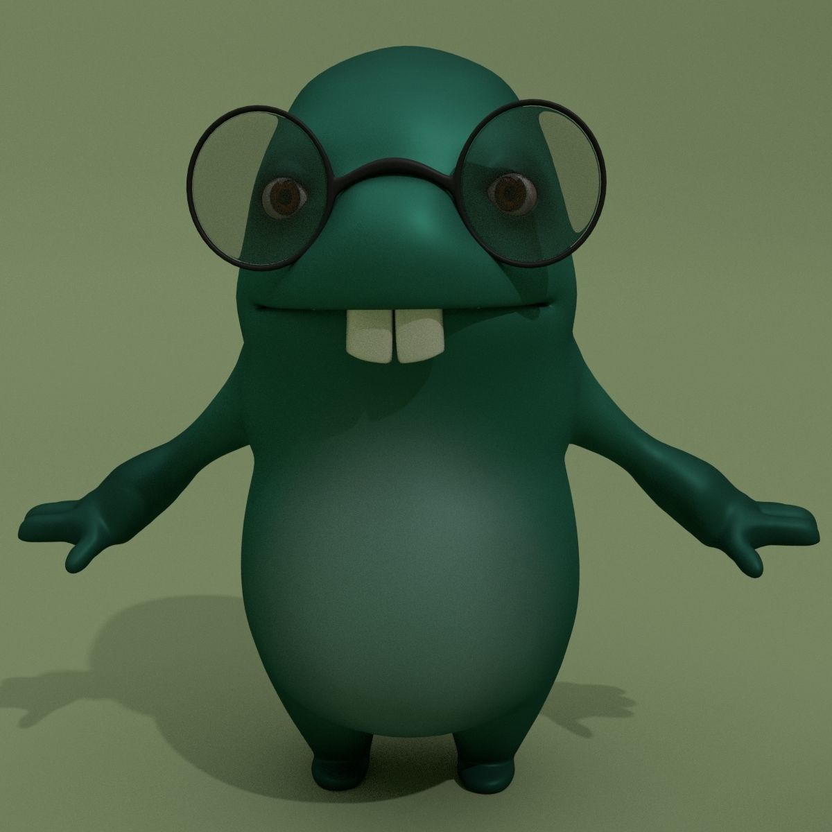 Chars Collection monster 3D model_108