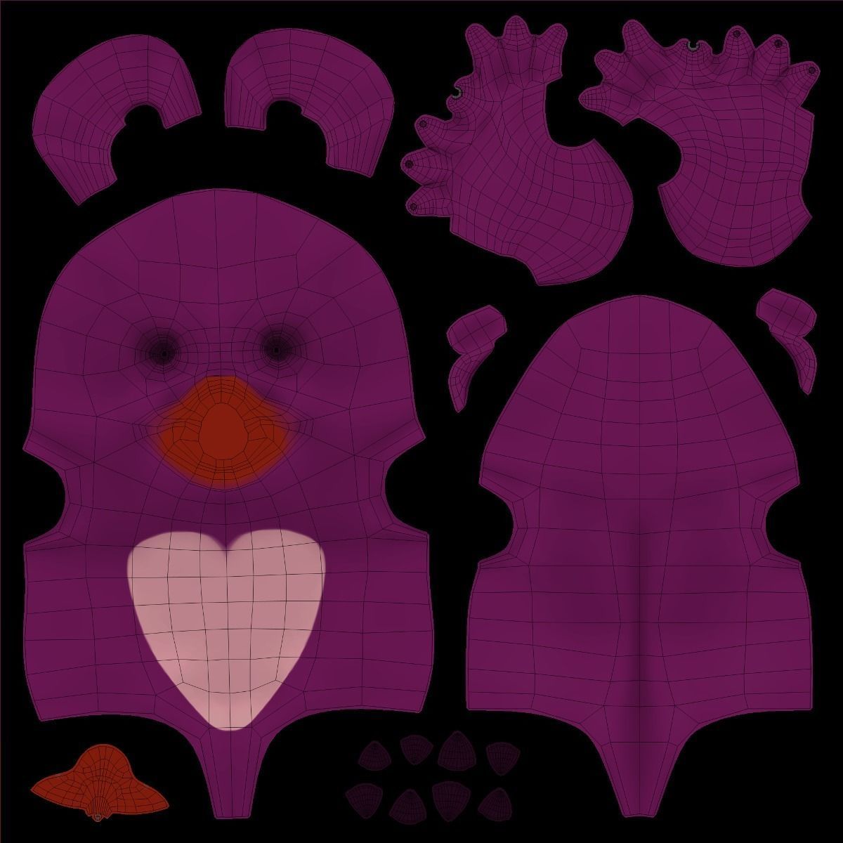 Chars Collection monster 3D model_46