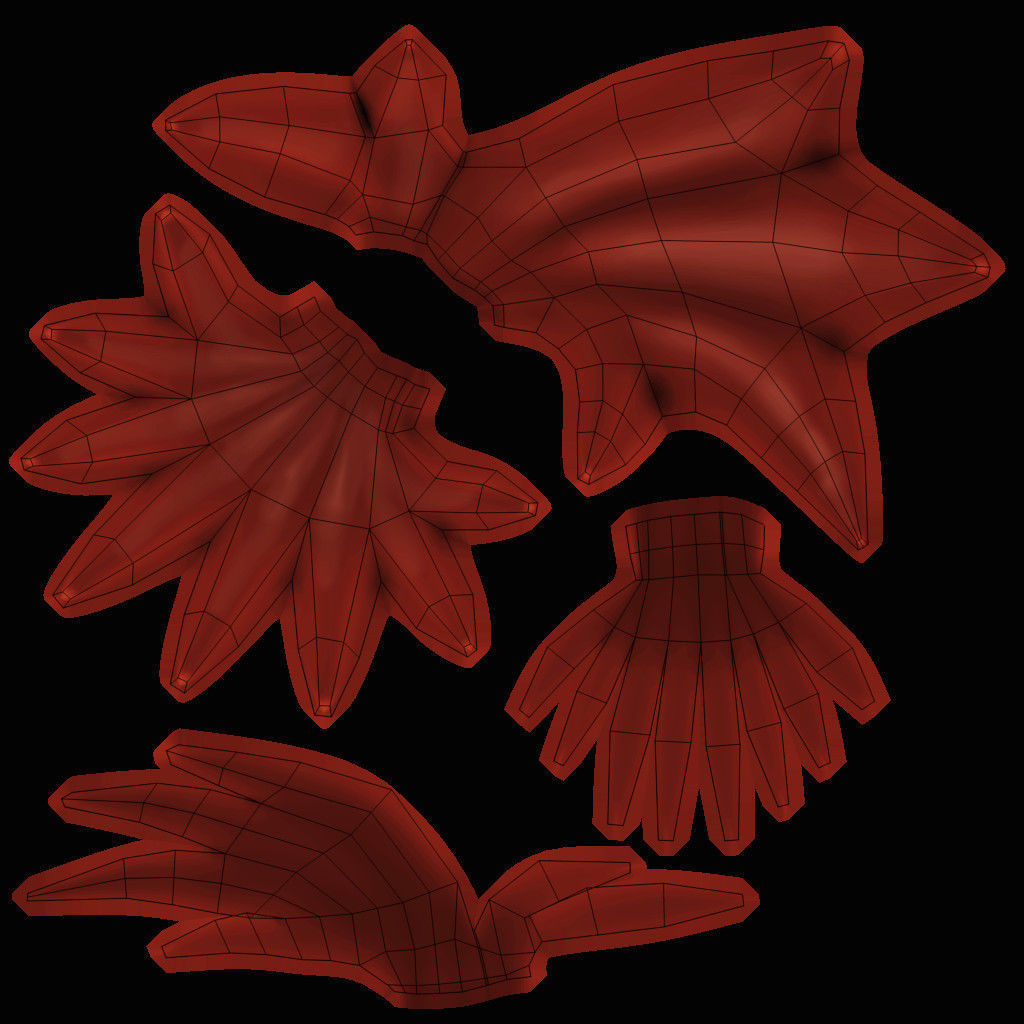 Cartoon Alien Lama Jessica 3D model_15