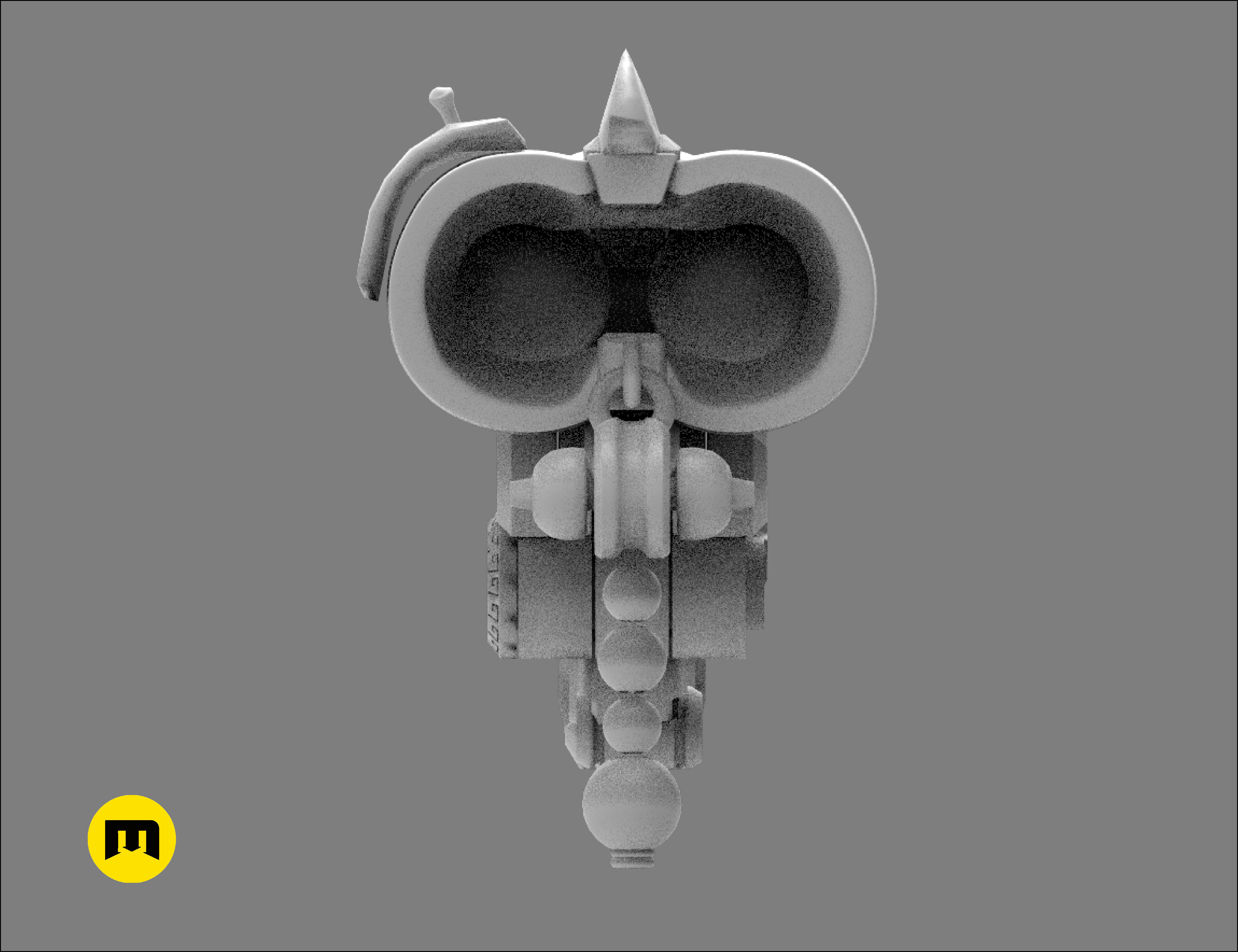 Overwatch Roadhog Gun Bajie 3D print model_21