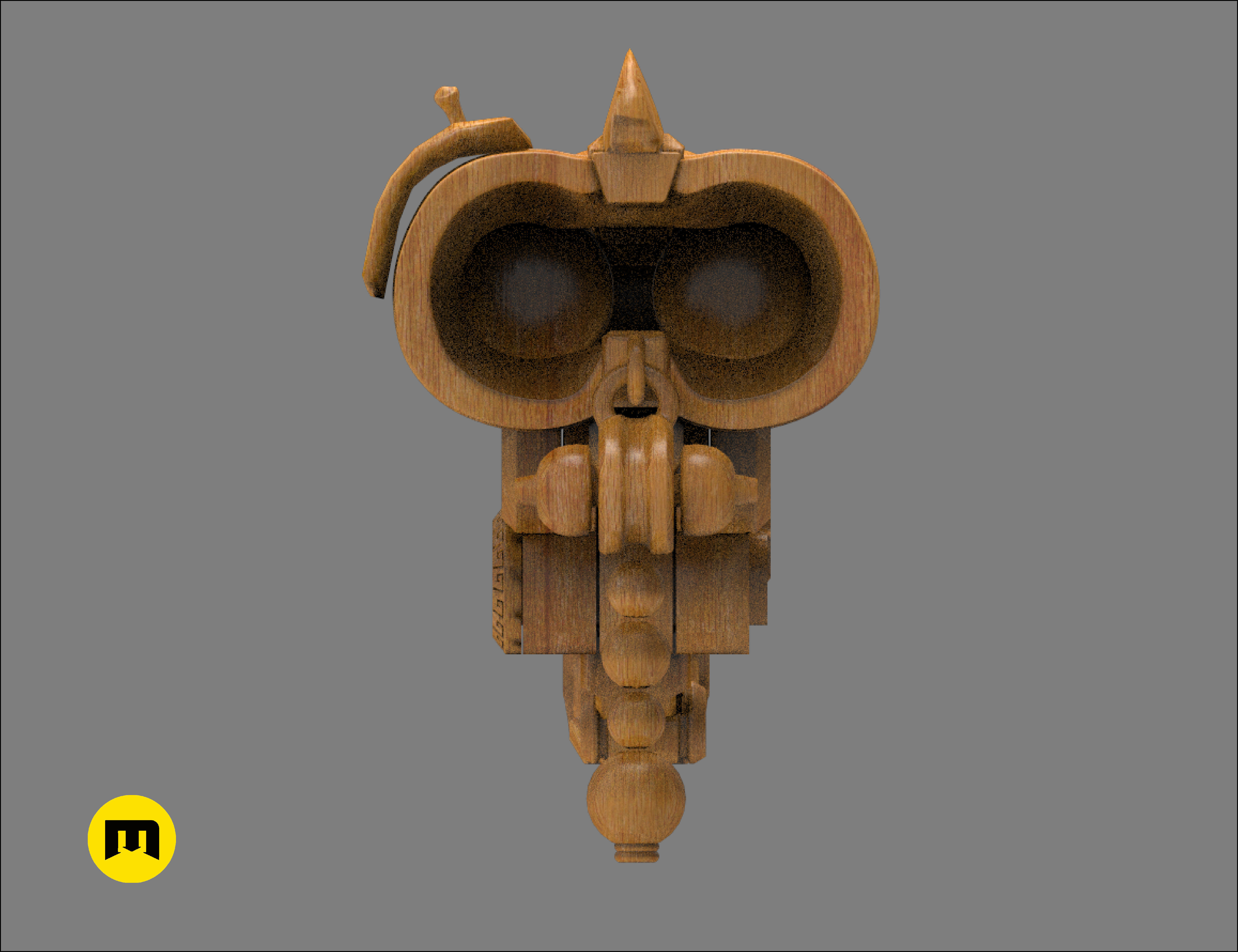 Overwatch Roadhog Gun Bajie 3D print model_5