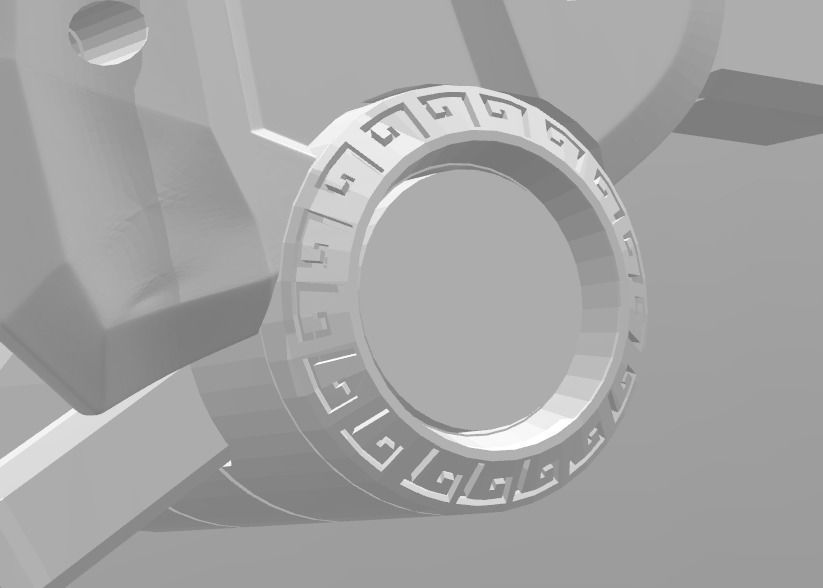 Overwatch Roadhog Gun Bajie 3D print model_10