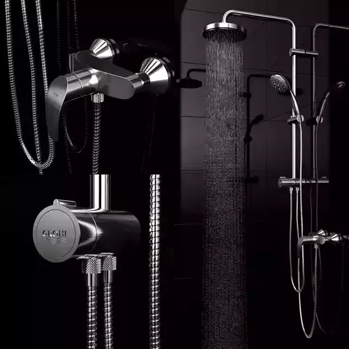 Grohe New Tempesta 3D model