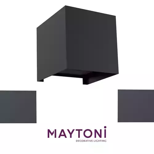 Wall lamp O572WL-L6B Maytoni Outdoor free 3d model 