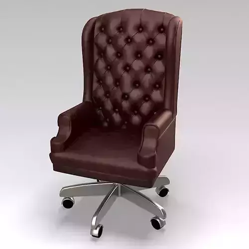 High back executive chair