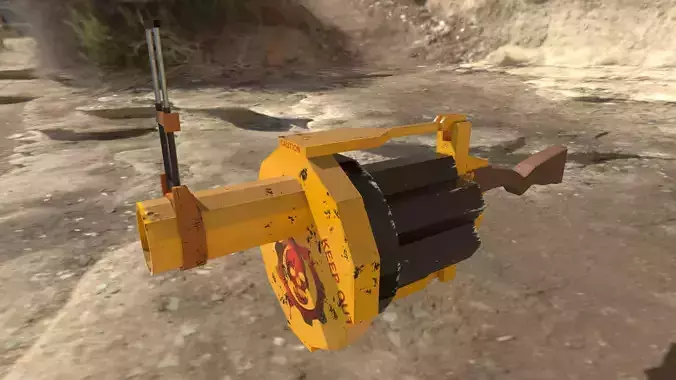 LOW POLY GRENADE LAUNCHER