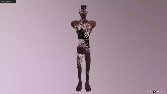 Infection human-Zombie Free 3D model