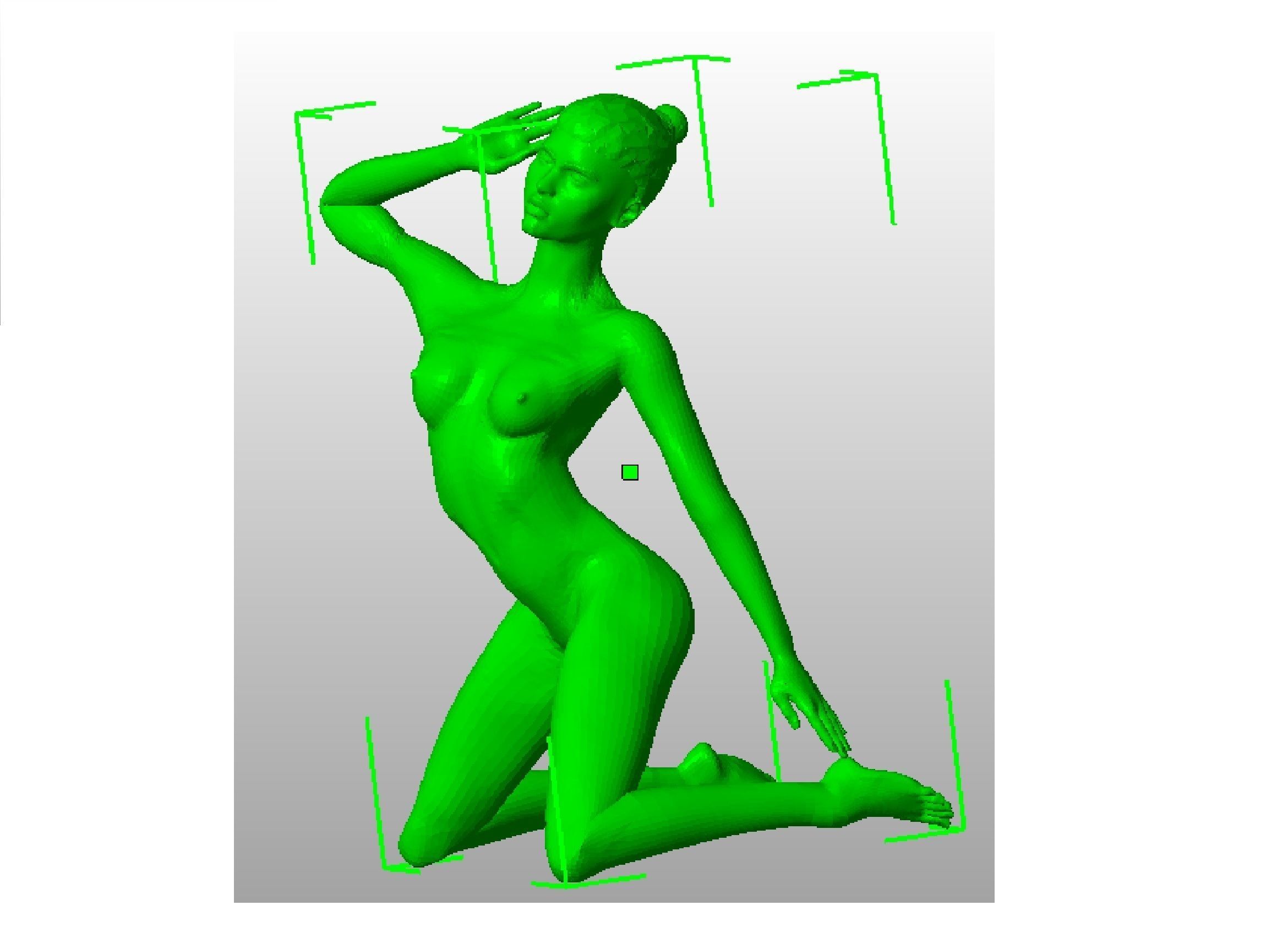 3D Printable Female Sexy Pose 3D print model_1
