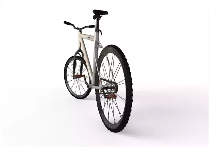 Fixie mountain bike Free 3D model