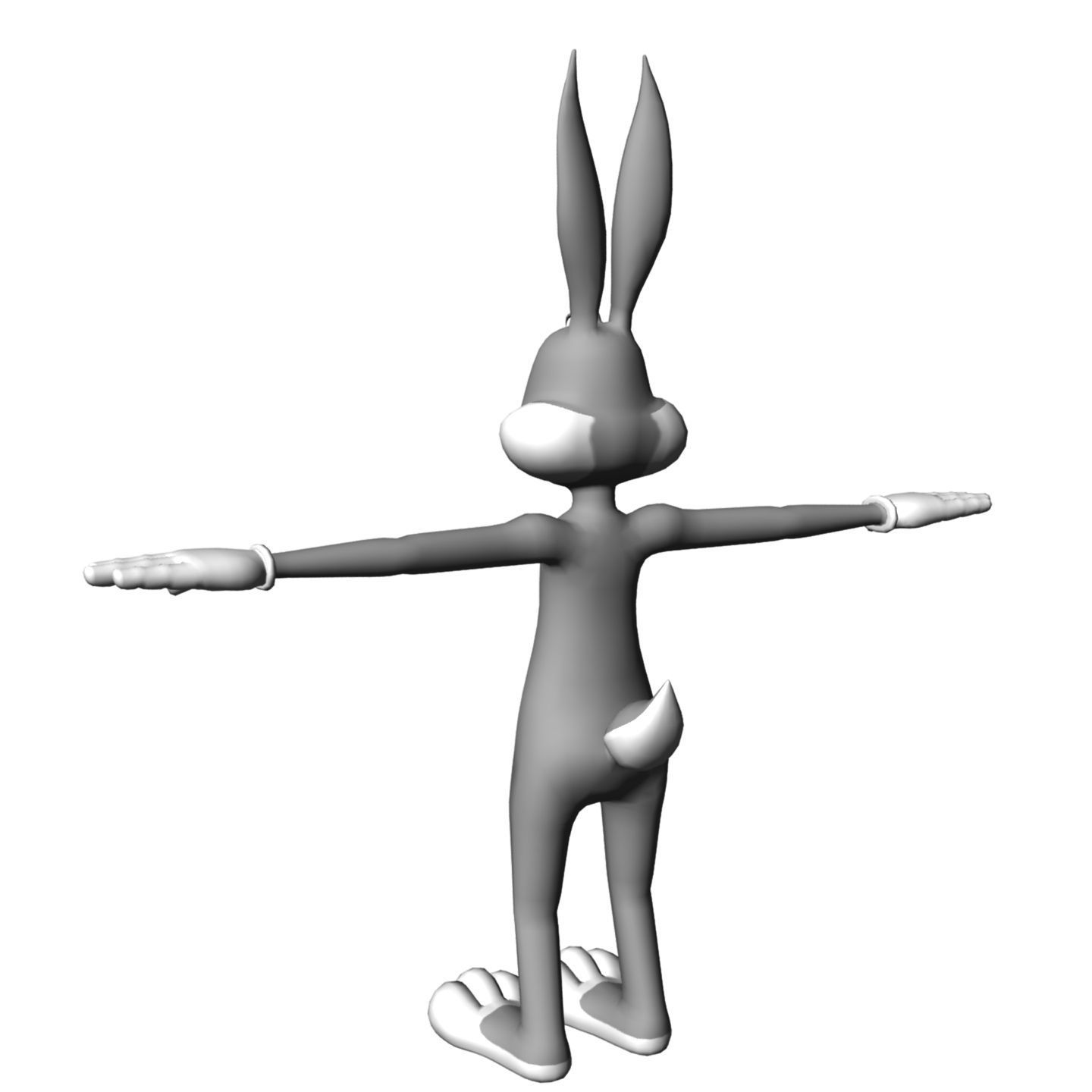 Bugs Bunny 3D model_4