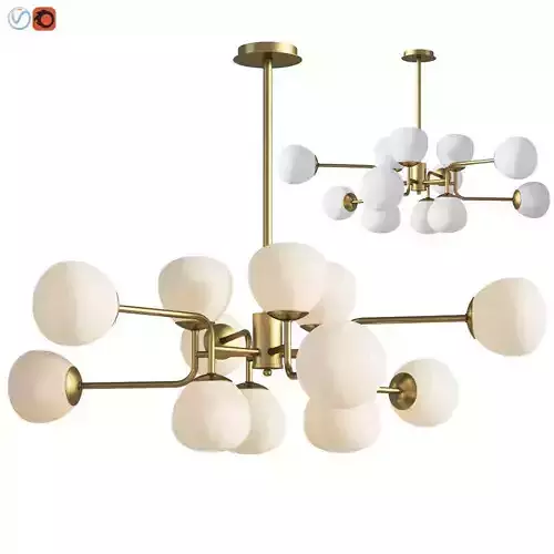 Chandelier 6 Pendant Lamp Erich Maytoni 
