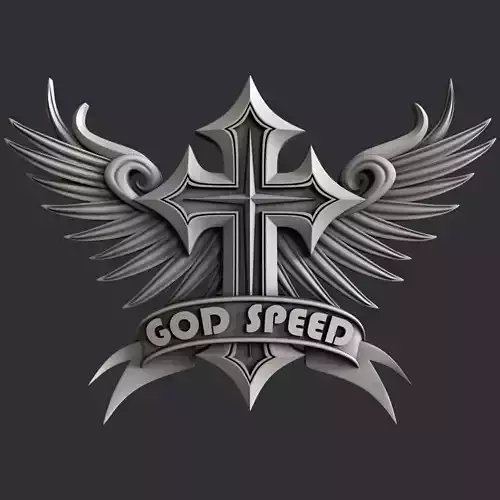 3d STL models for CNC god speed