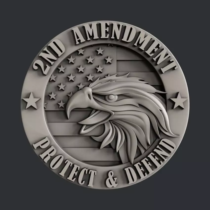 3d STL models for CNC Protect Defend 3D model_0