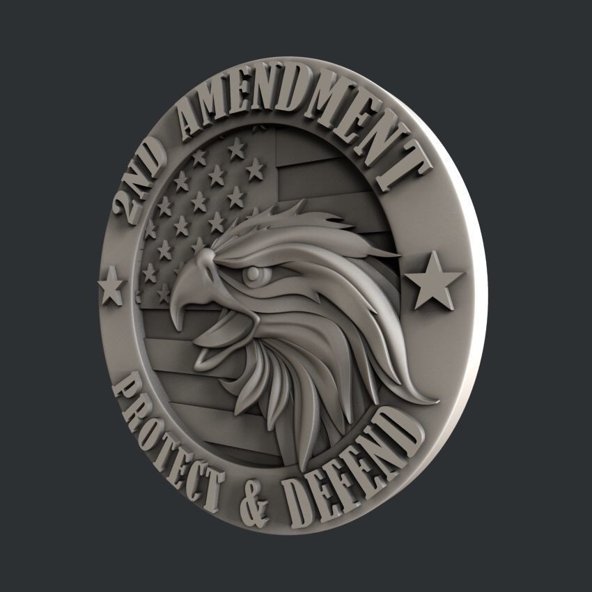 3d STL models for CNC Protect Defend 3D model_2