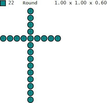 Cross with stones and rope 359 3D print model_15