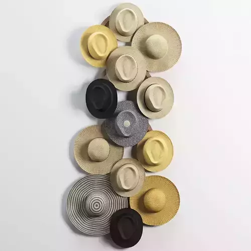 Decorative set of hats