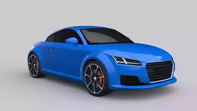 Audi TT Game-Ready Model
