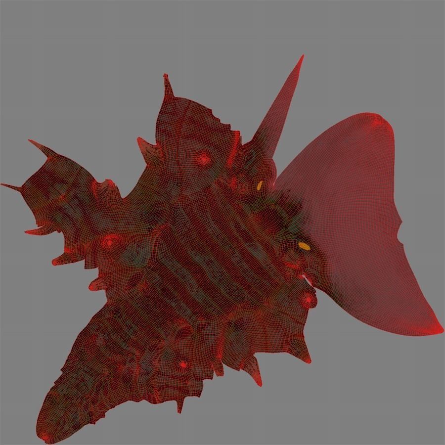 Chitinous Staff 3D model_18