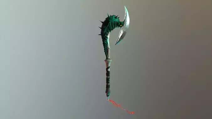 Chitinous Staff 3D model
