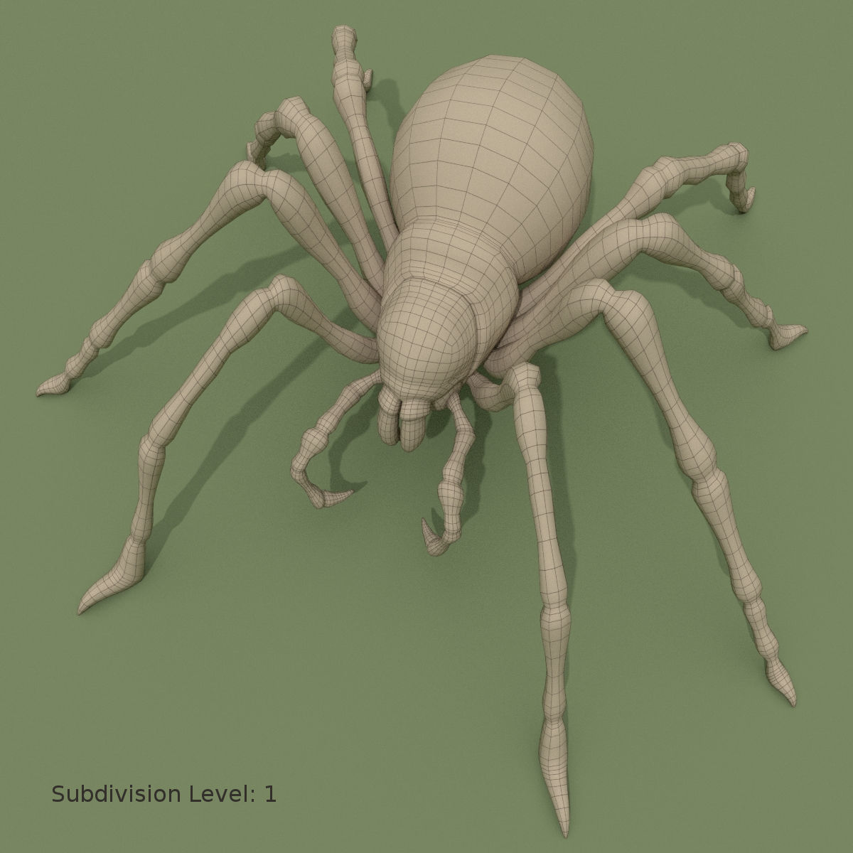 Fantasy Spider 3D model_14