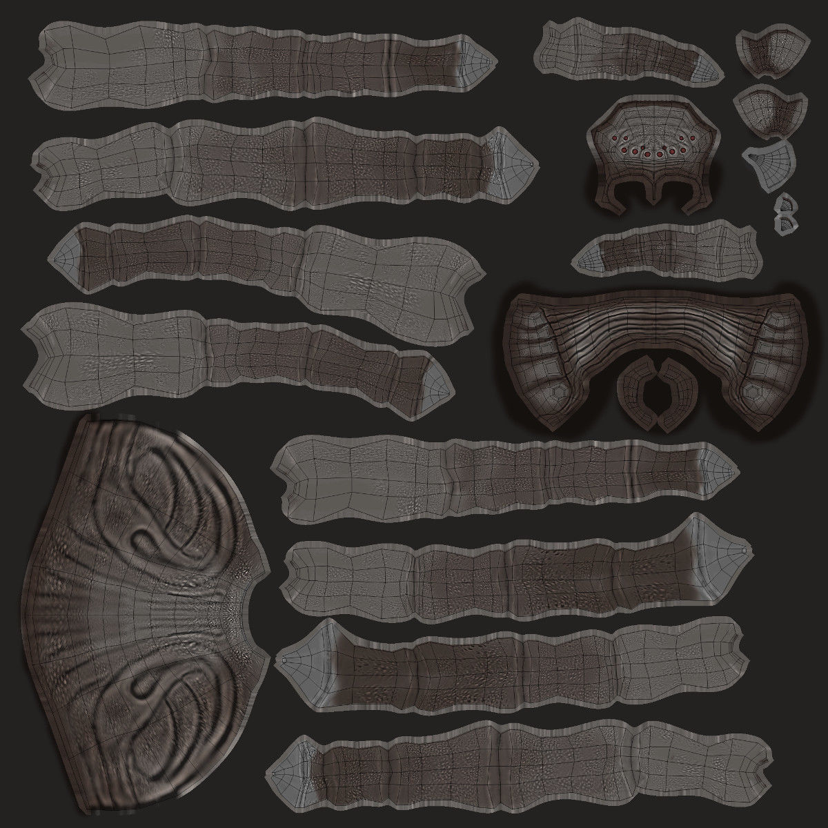 Fantasy Spider 3D model_15