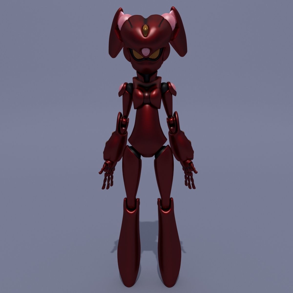 Robot Alexa 3D model_1
