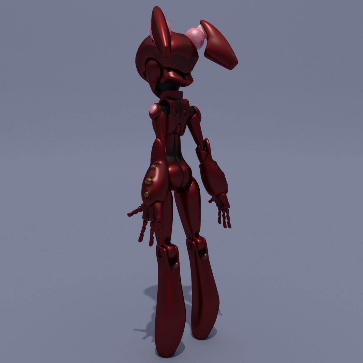 Robot Alexa 3D model_6