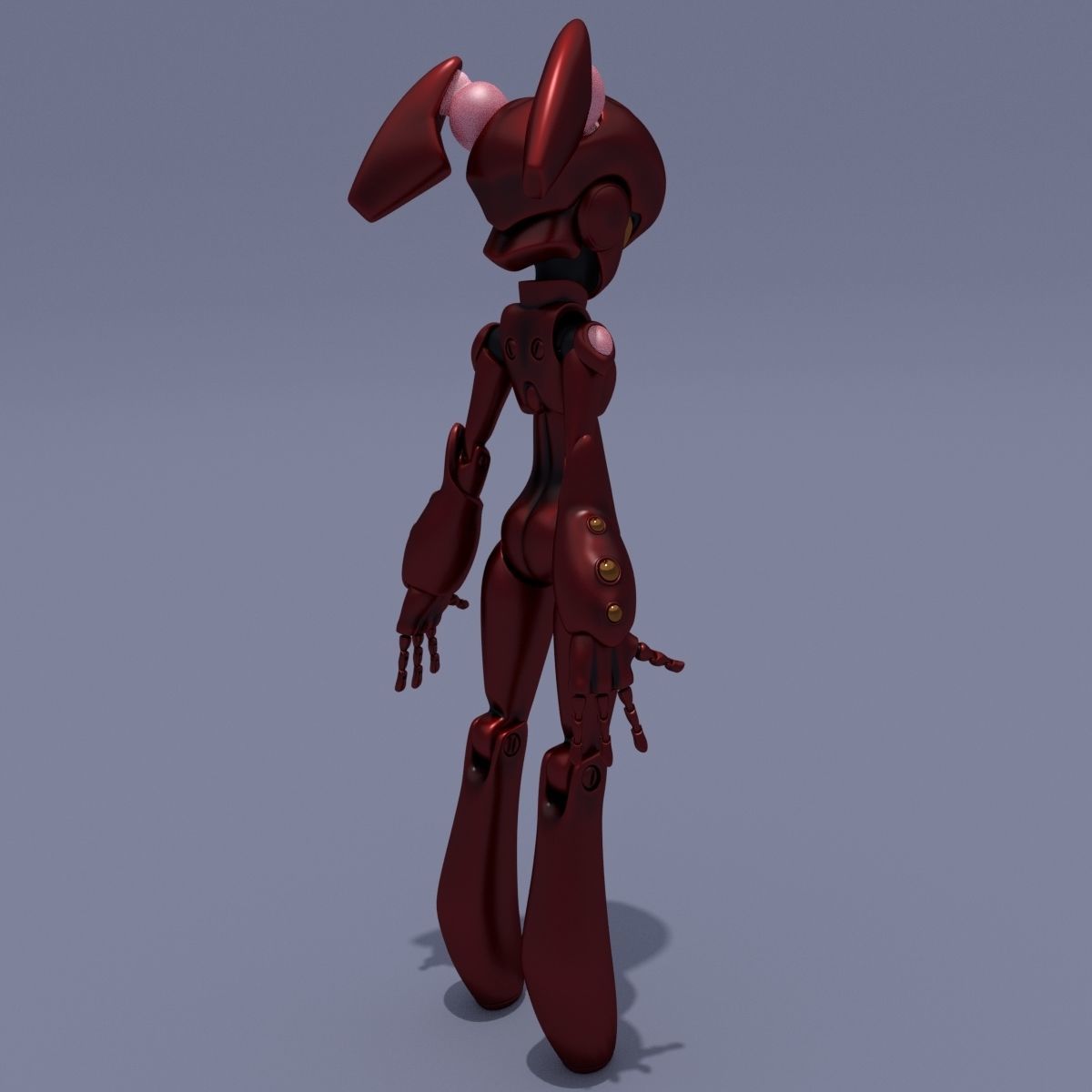 Robot Alexa 3D model_4