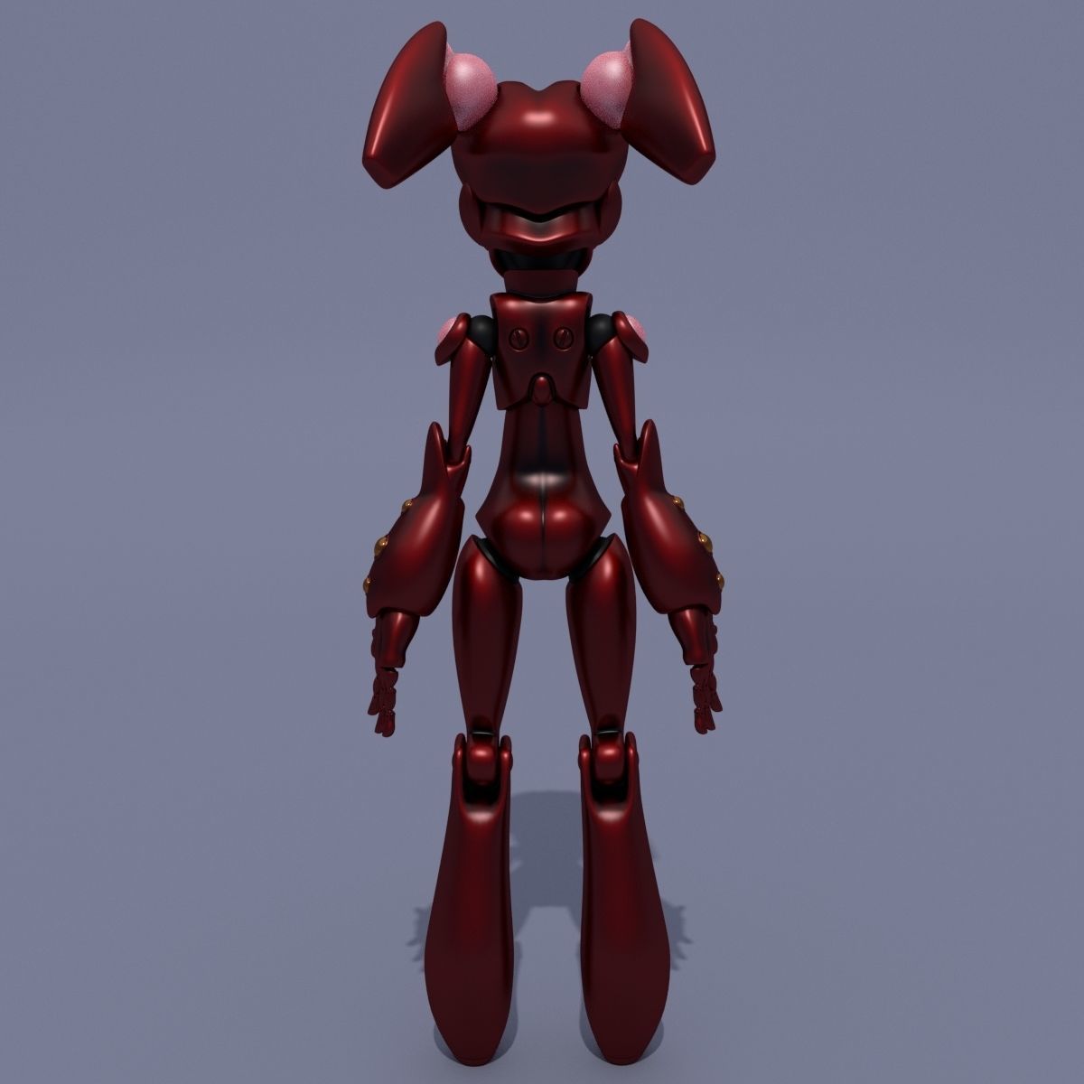 Robot Alexa 3D model_5